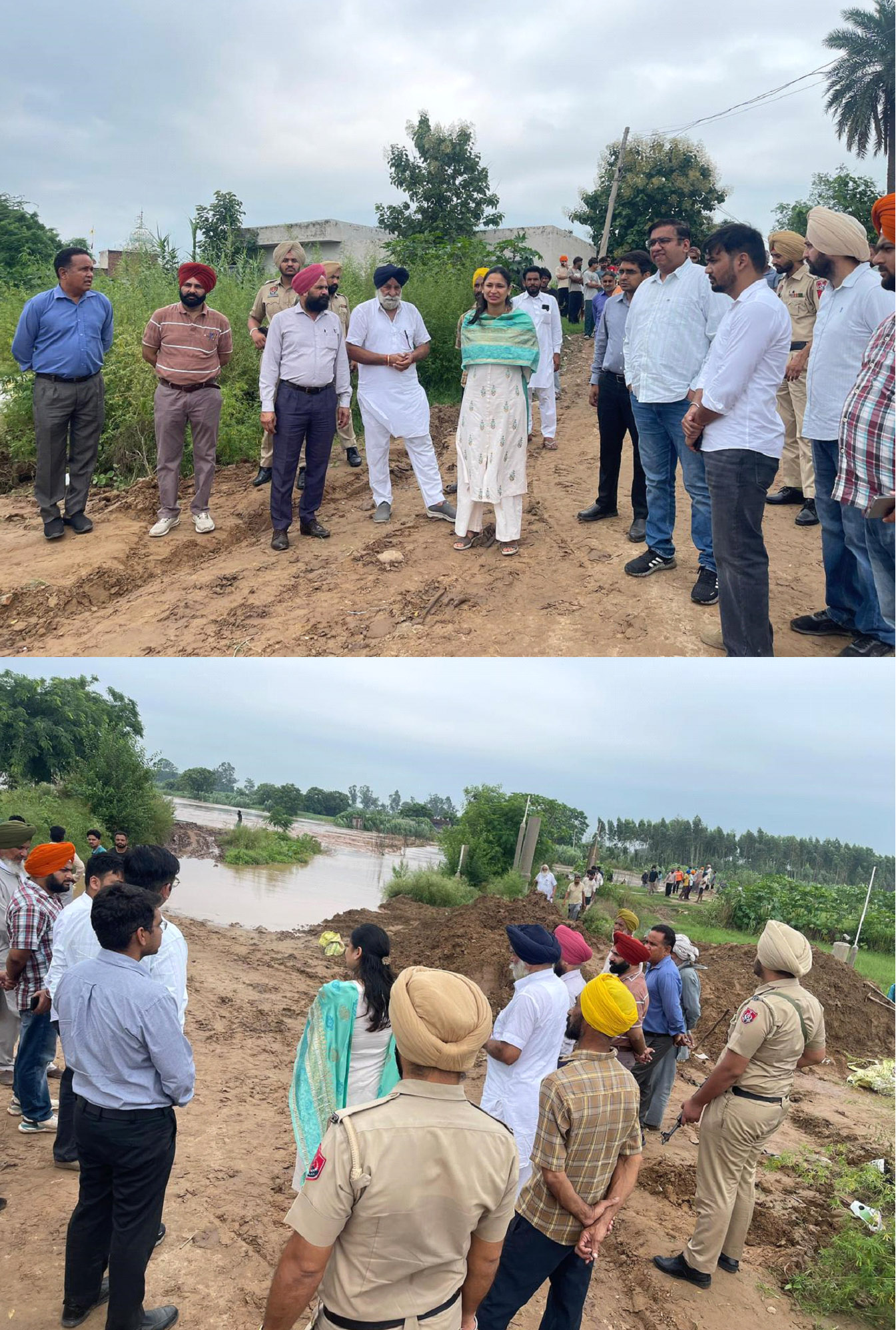 Water level in Ghaggar river under control – Deputy Commissioner Komal Mittal.